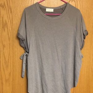 Large Grey Tie Tunic